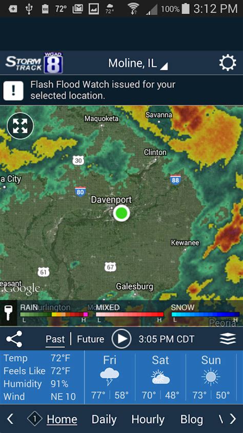 wqad weather app for kindle